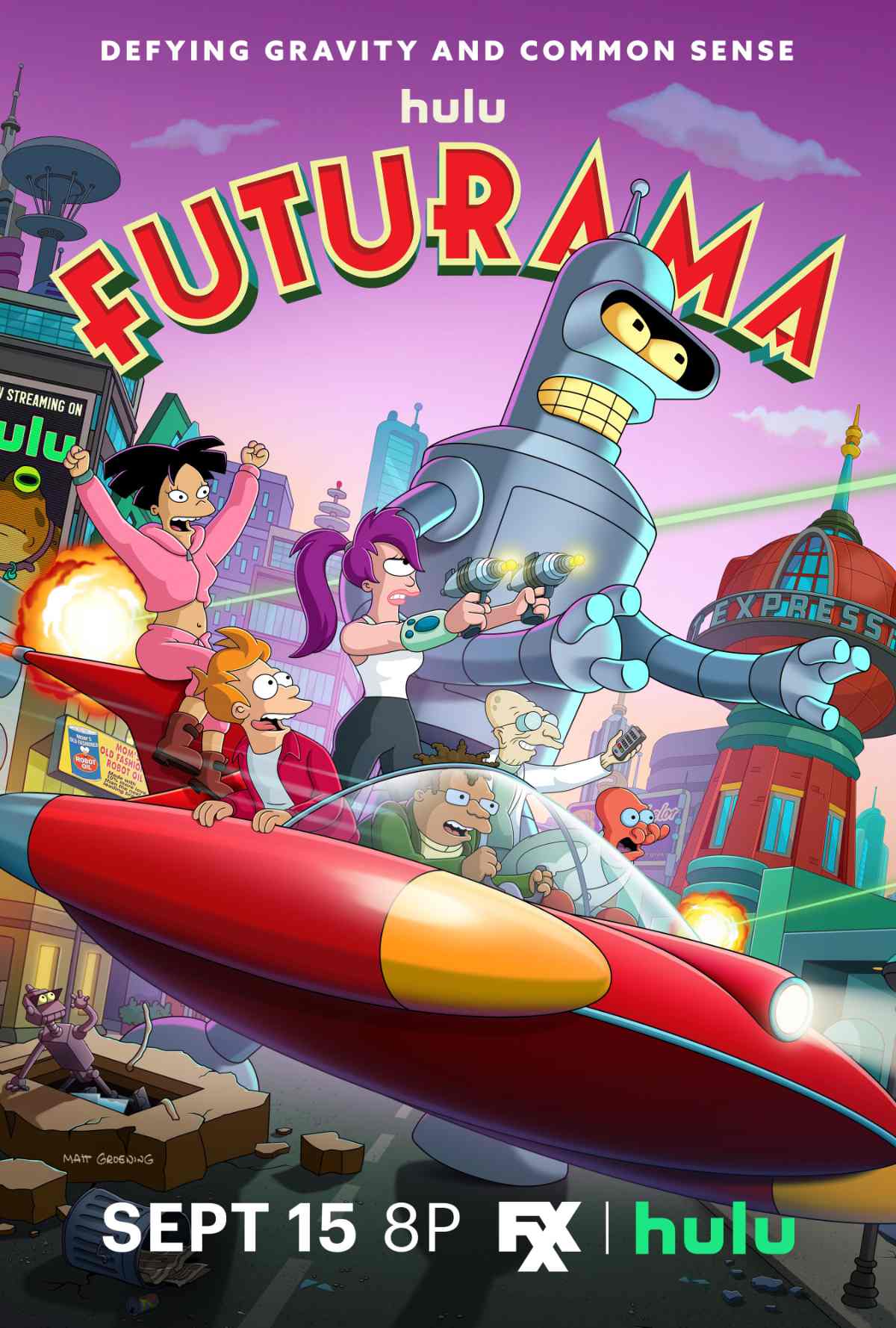 Futurama Season 13 key art