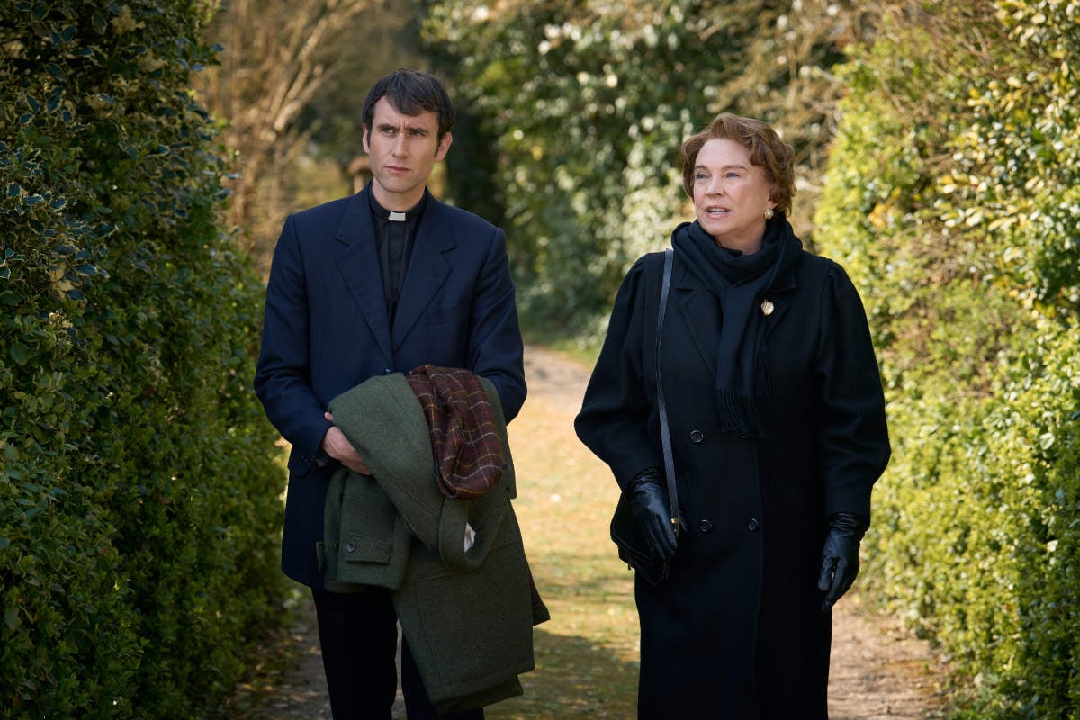 Matthew Lewis and Amanda Redman