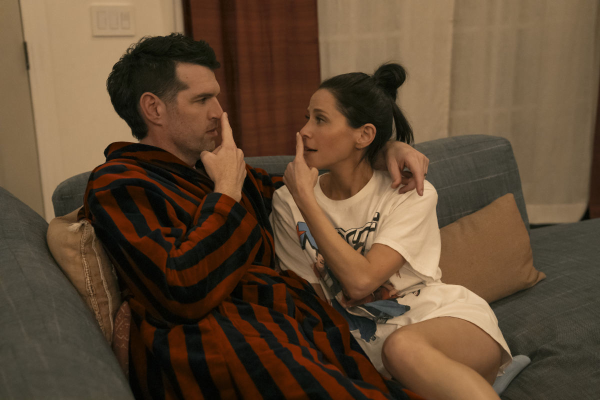 Timothy Simons as Sasha, Jackie Tohn as Esther