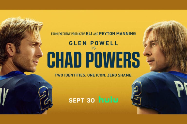 Chad Powers Trailer and Key Art Featuring Glen Powell