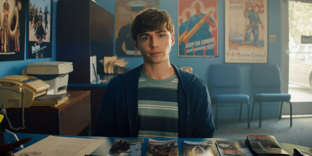 Miles Heizer as Cameron Cope in Boots