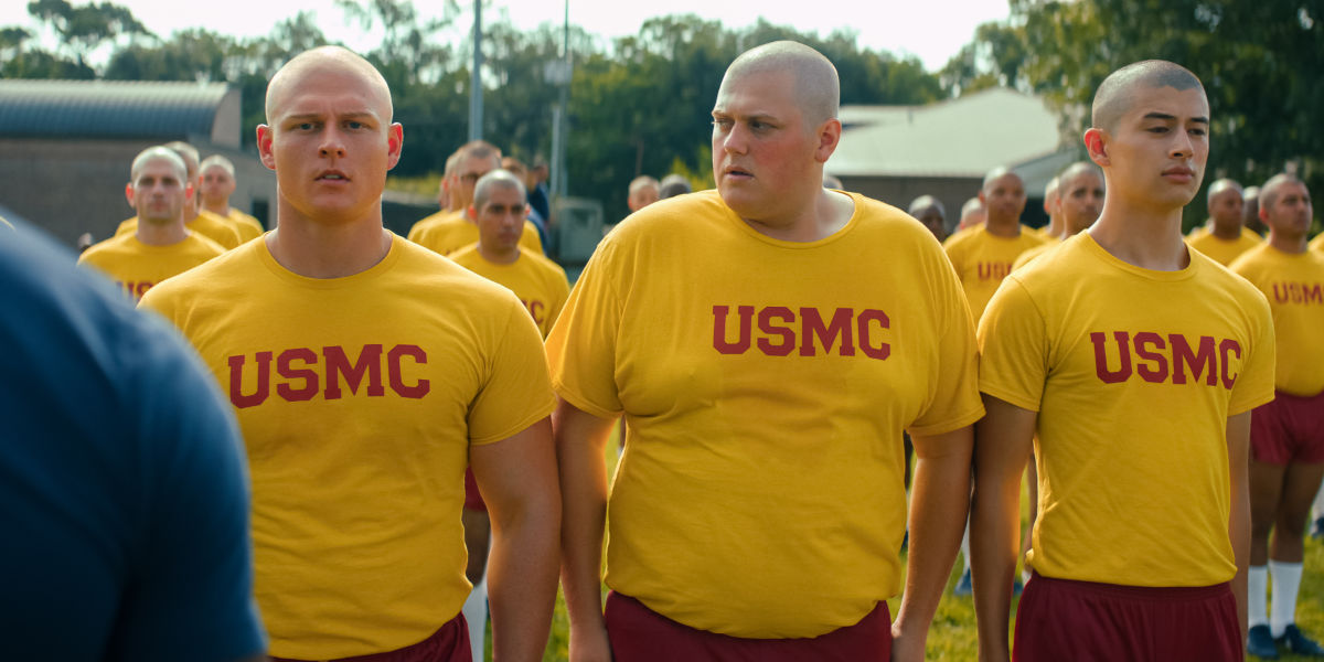 Brandon Tyler Moore as Cody Bowman and Blake Burt as John Bowman