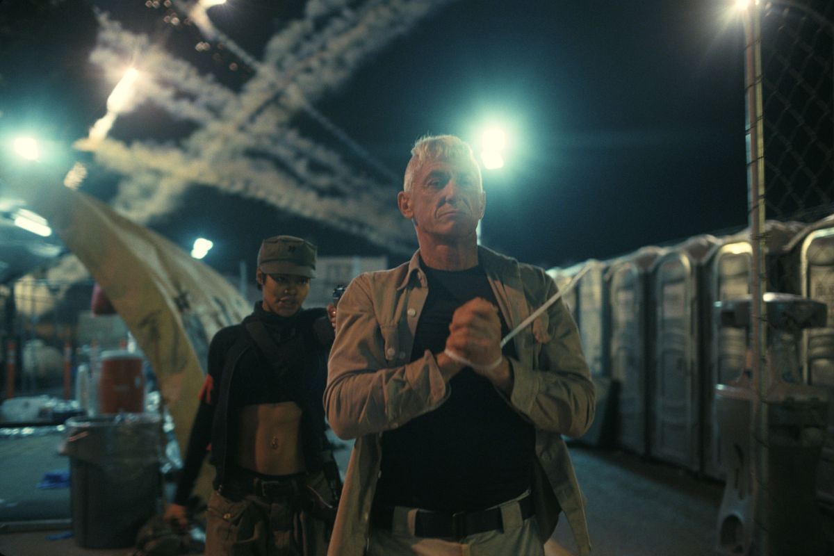 TEYANA TAYLOR as Perfidia and SEAN PENN as Col. Steven J. Lockjaw.