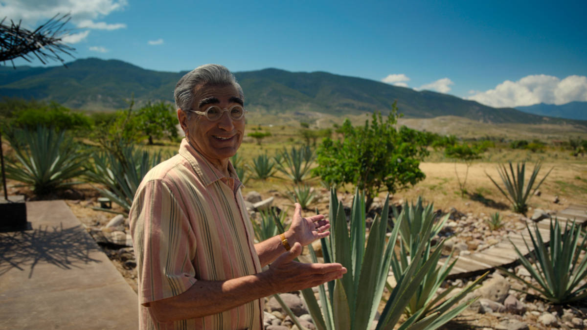 Eugene Levy staying at Casa Silencio in Oaxaca, Mexico