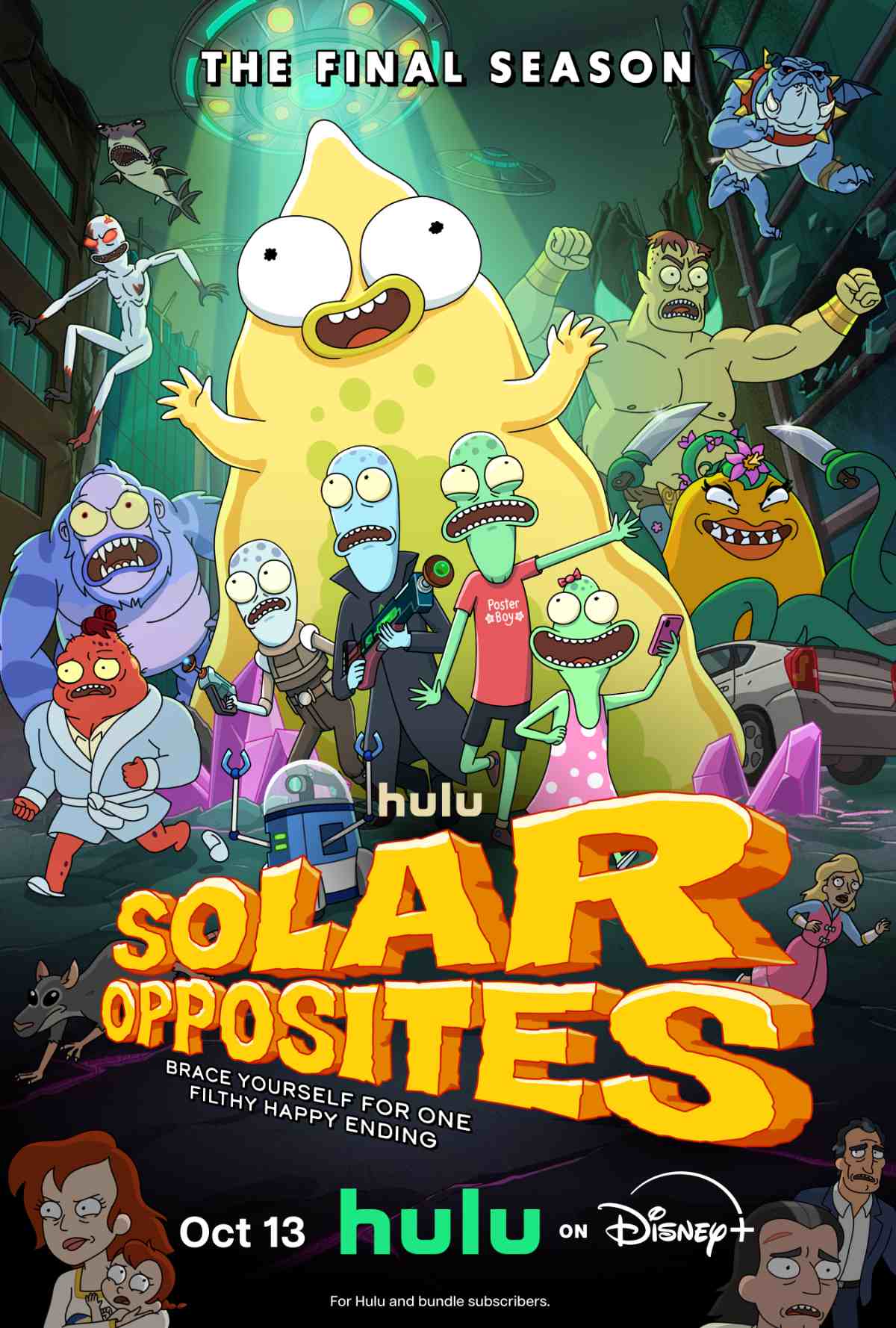 The Trailer and Key Art for Solar Opposites Season 6