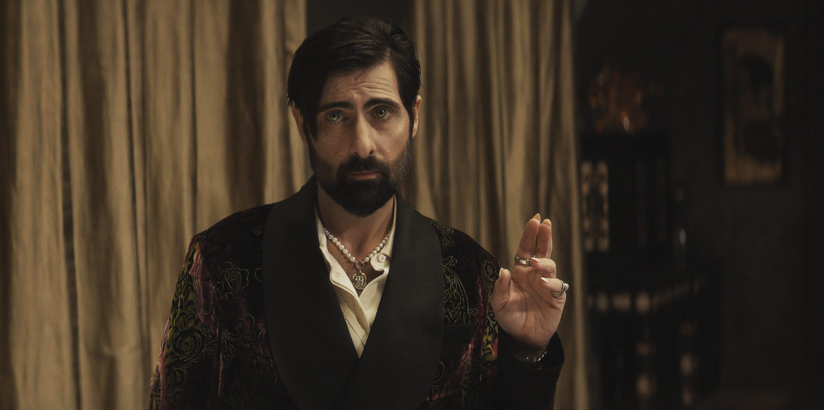 Jason Schwartzman as Burton in Talamasca
