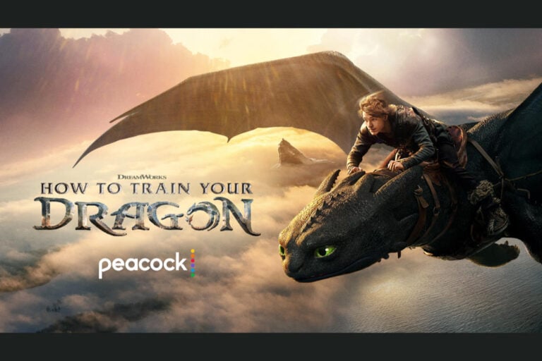 How to Train Your Dragon Flying to Peacock on October 10