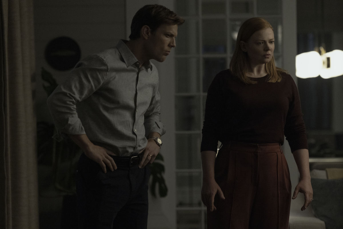 Jake Lacy as Peter, Sarah Snook as Marissa