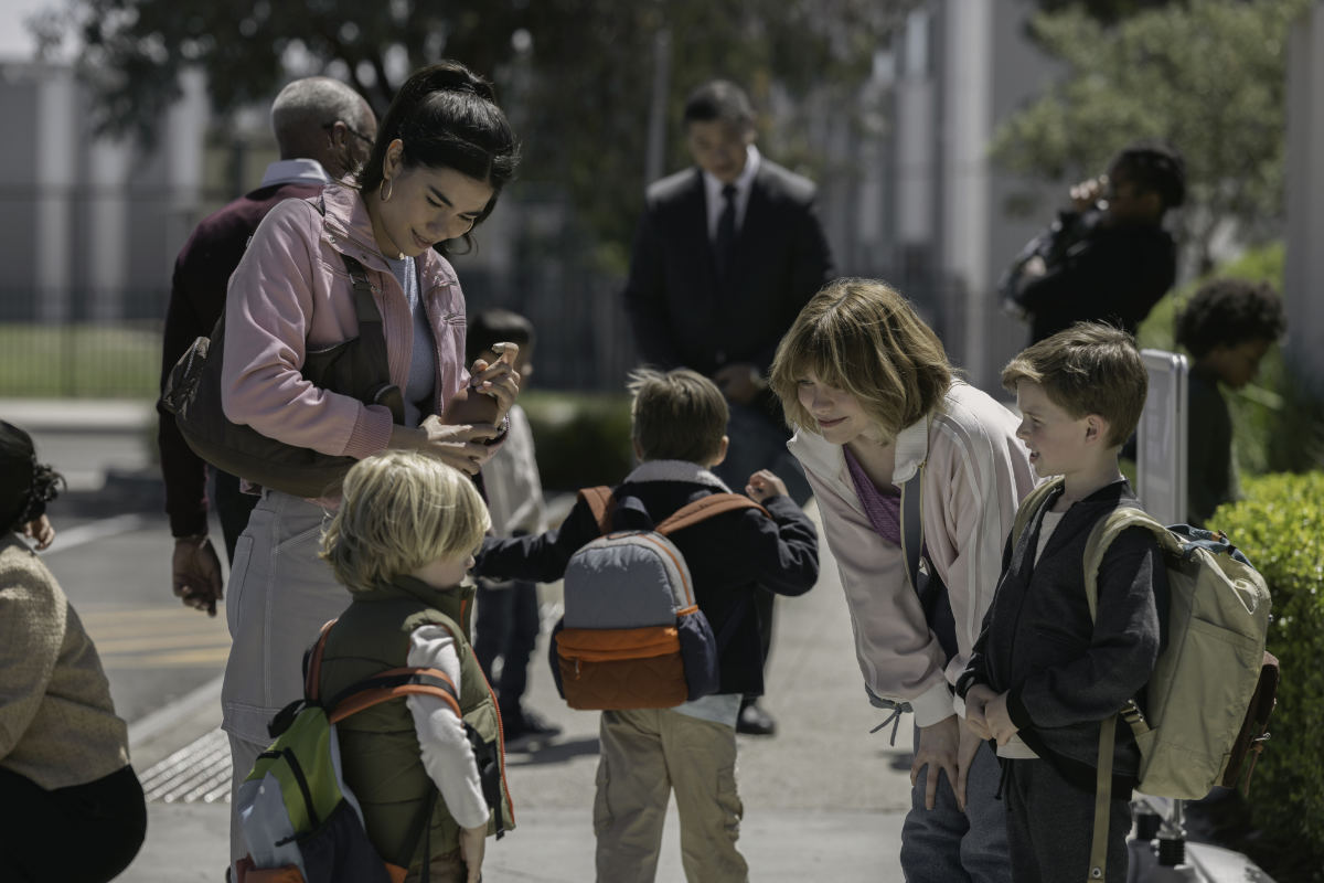 Kartiah Vergara as Ana, Duke McCloud as Milo, Sophia Lillis as Carrie