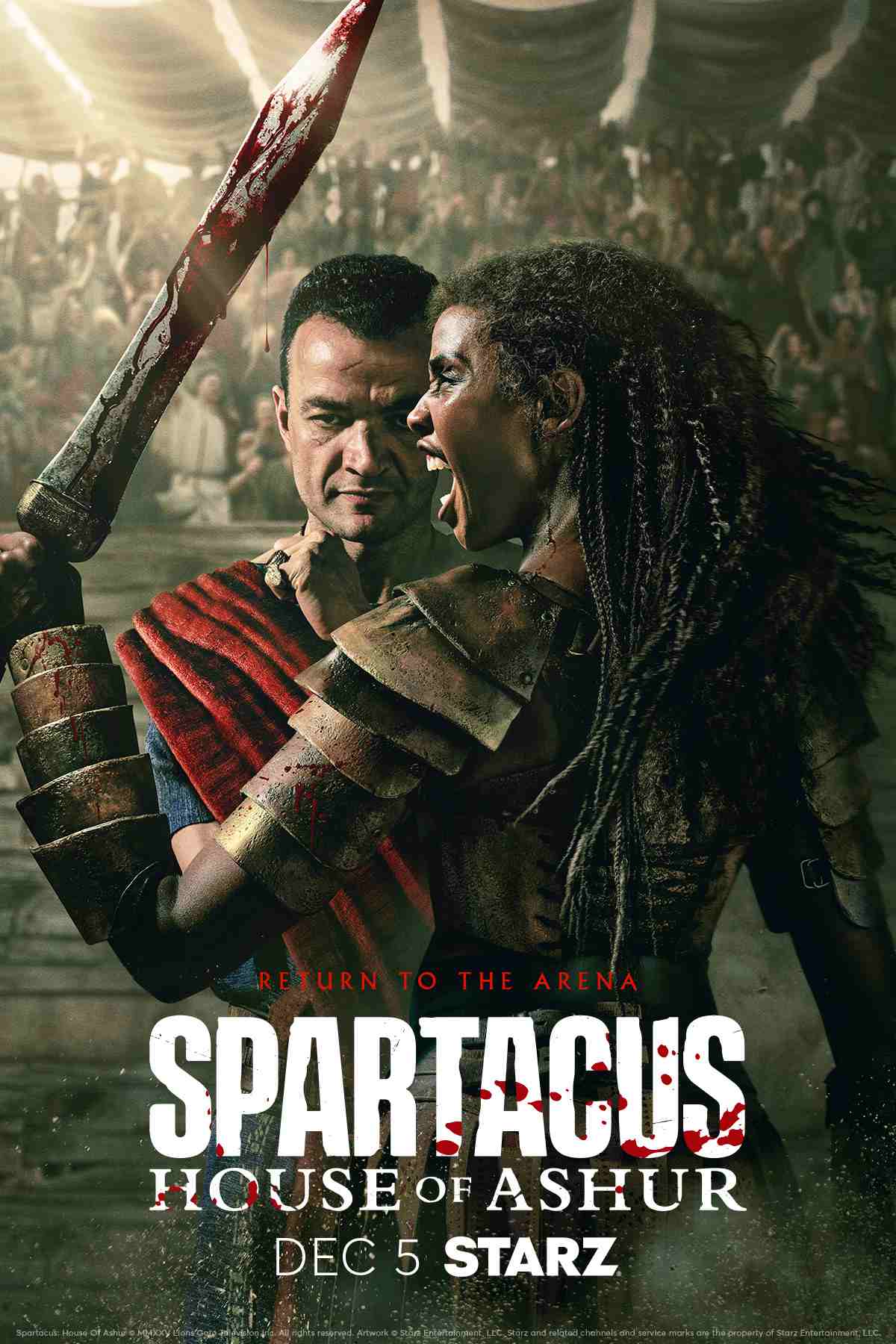 Spartacus: House of Ashur key art
