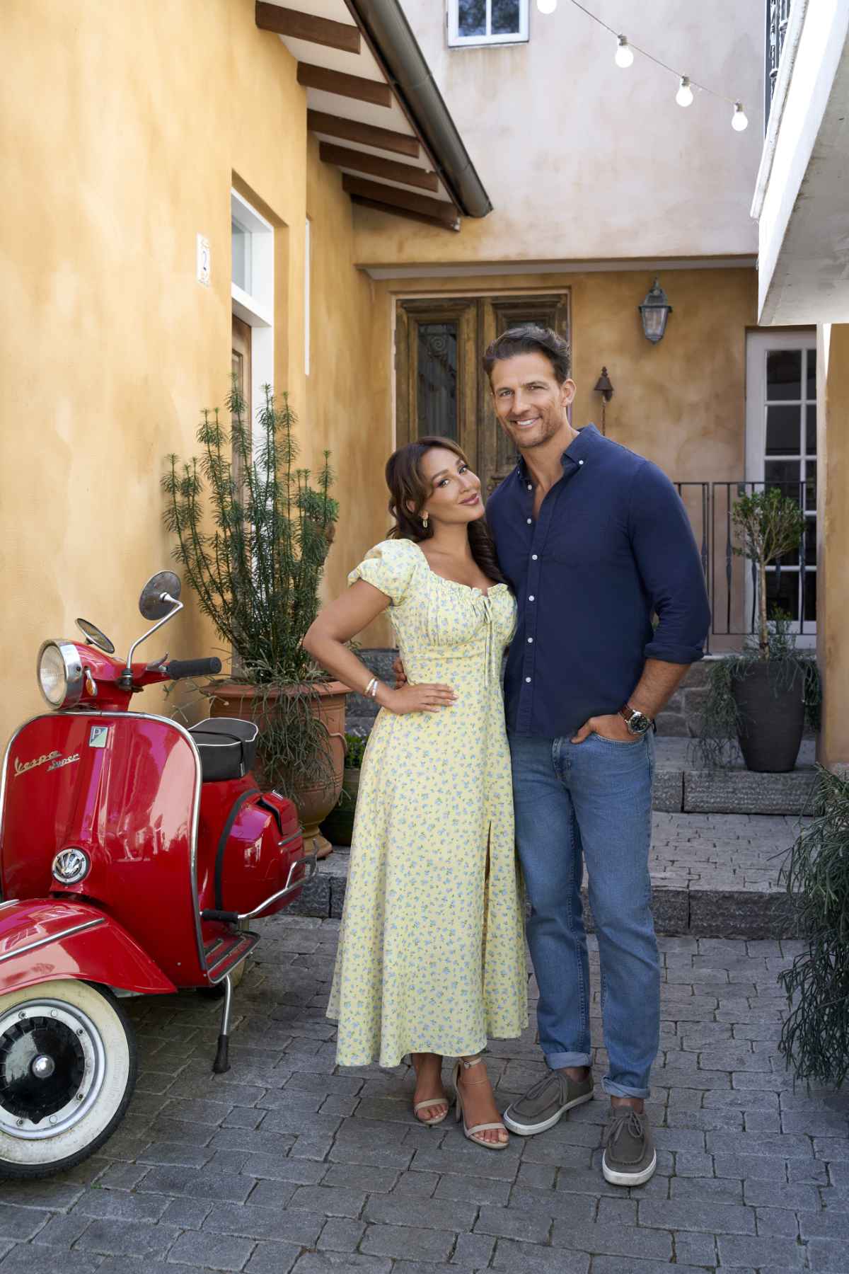 Adrienne Bailon-Houghton and Tim Robards