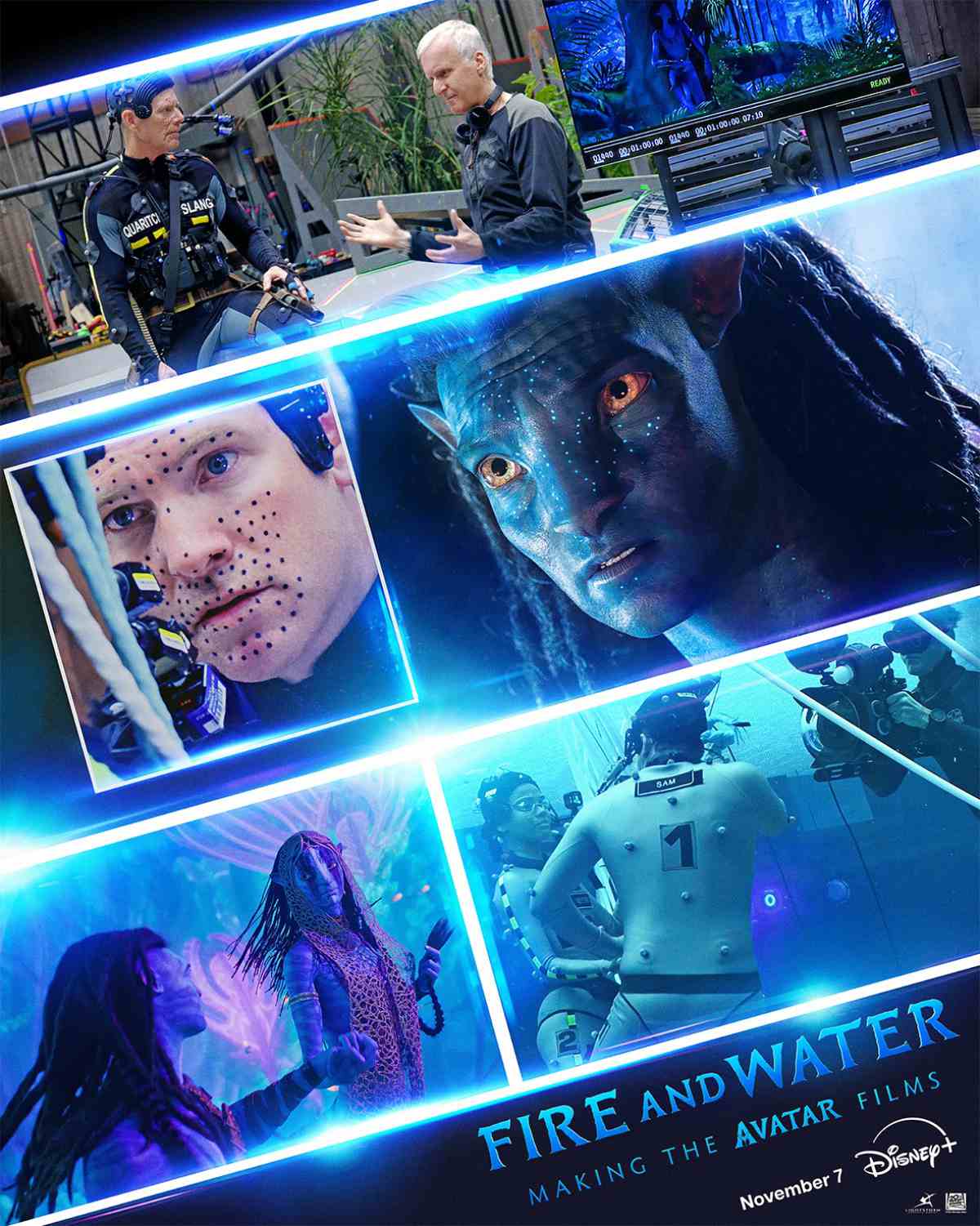 Fire and Water: Making the Avatar Films key art