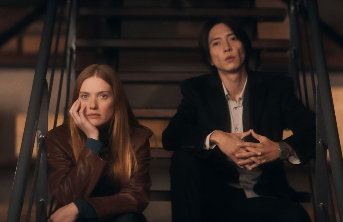 Fleur Geffrier and Tomohisa Yamashita in Season 1