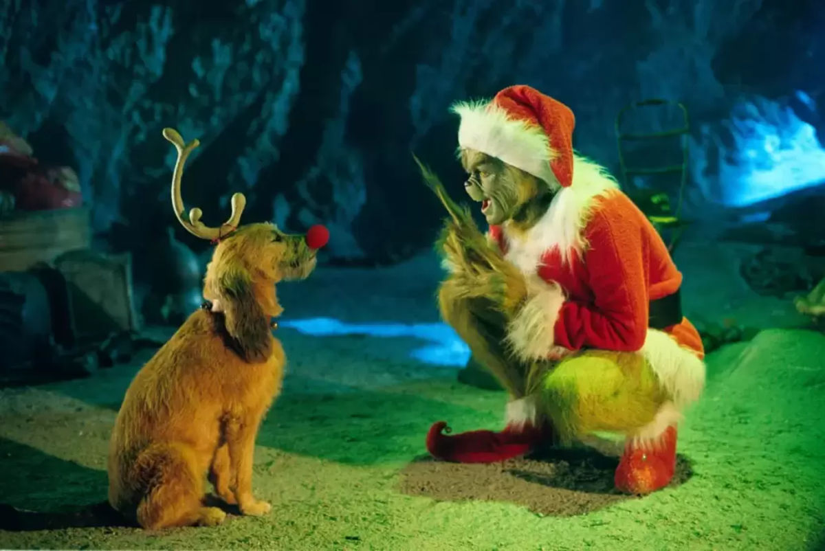 Jim Carrey as The Grinch