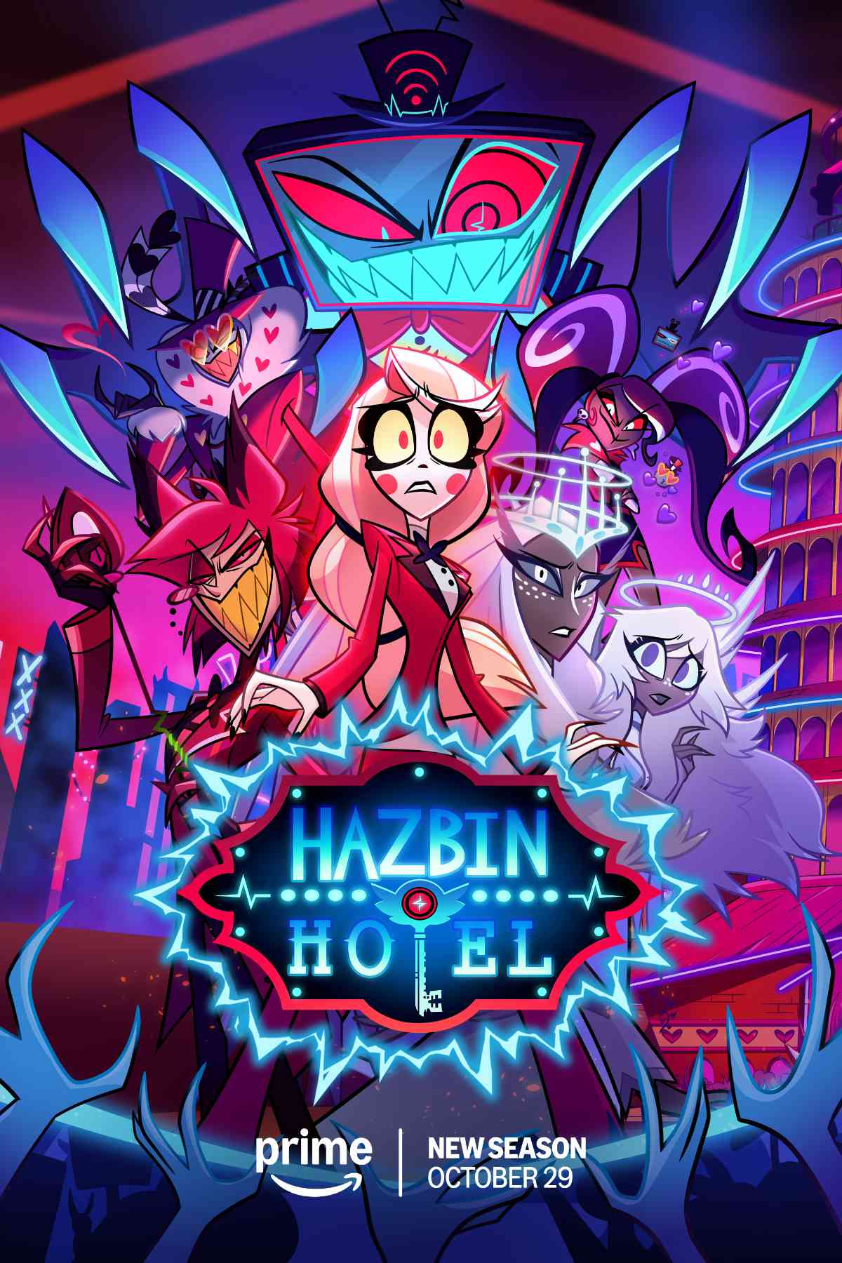 Hazbin Hotel Season 2 key art