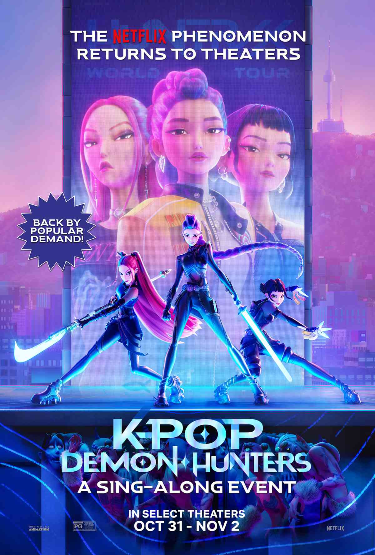 KPop Demon Hunters A Sing-Along Event