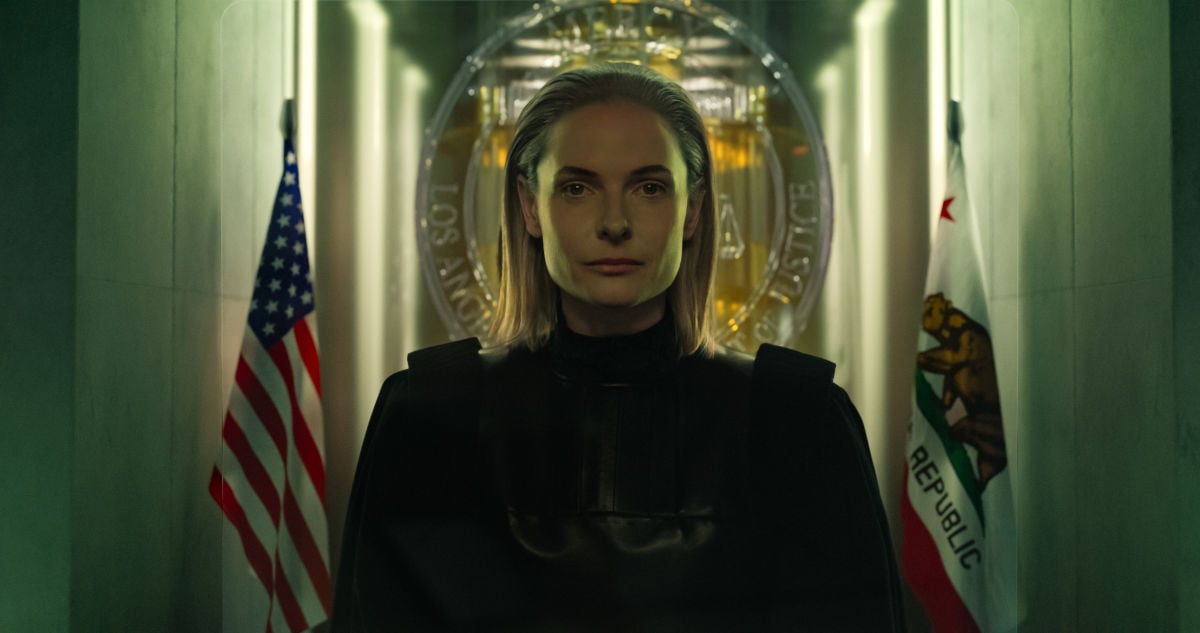 Rebecca Ferguson stars as Maddox