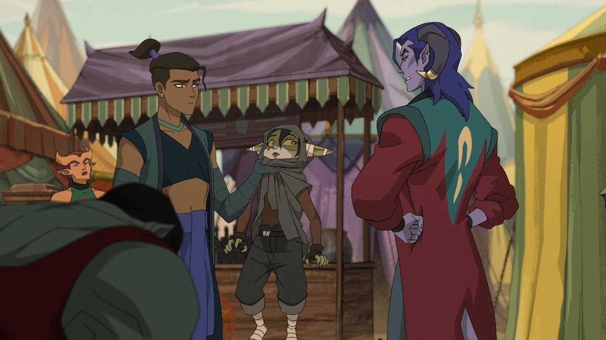 Marisha Ray as Beau, Sam Riegel as Nott the Brave (Sam Riegel), Talisen Jaffe as Molly