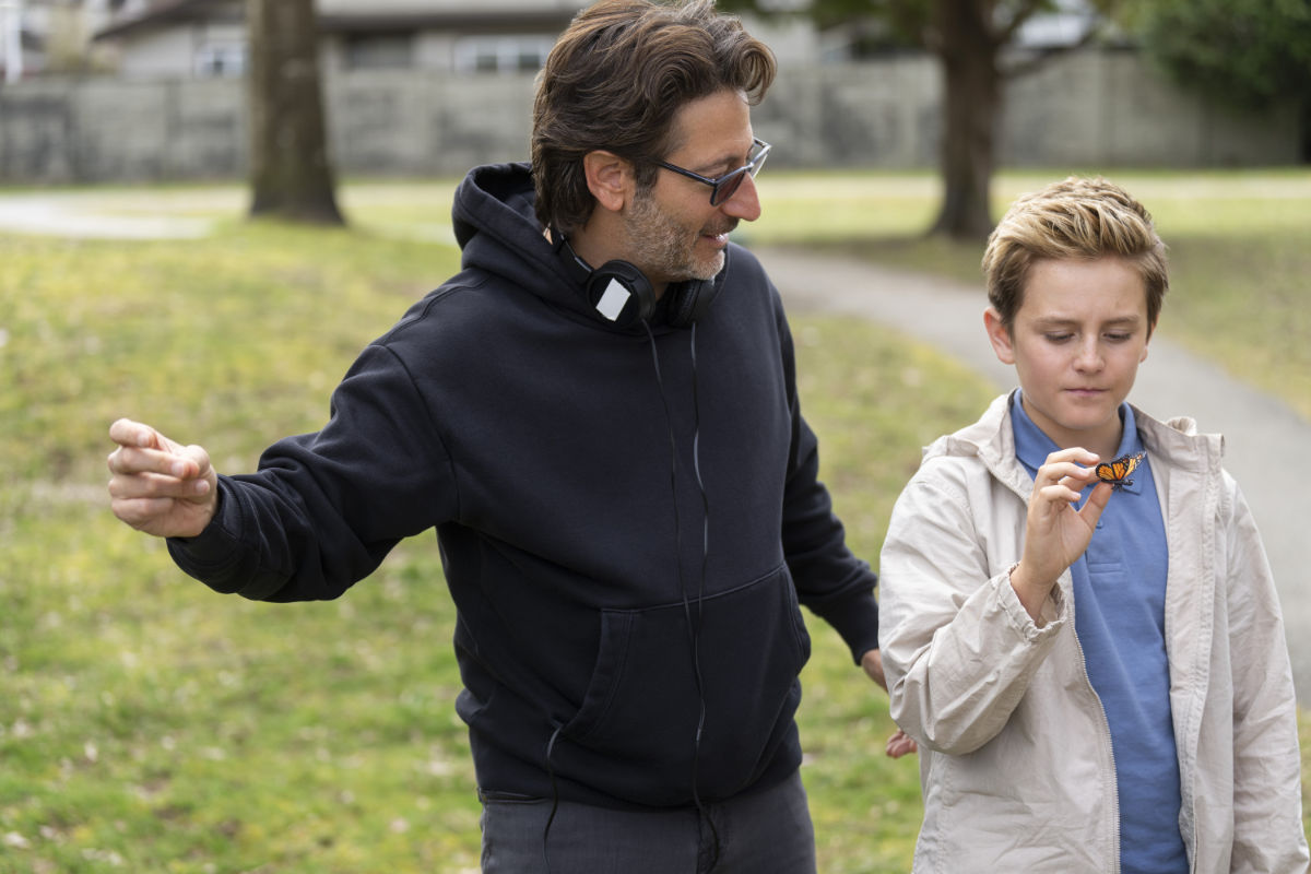 Director Luke Greenfield and Banks Pierce