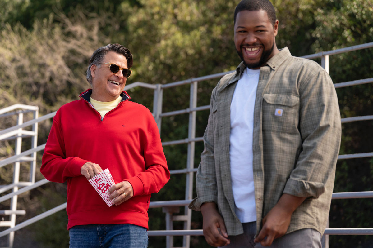 Ted McGinley and Luke Tennie