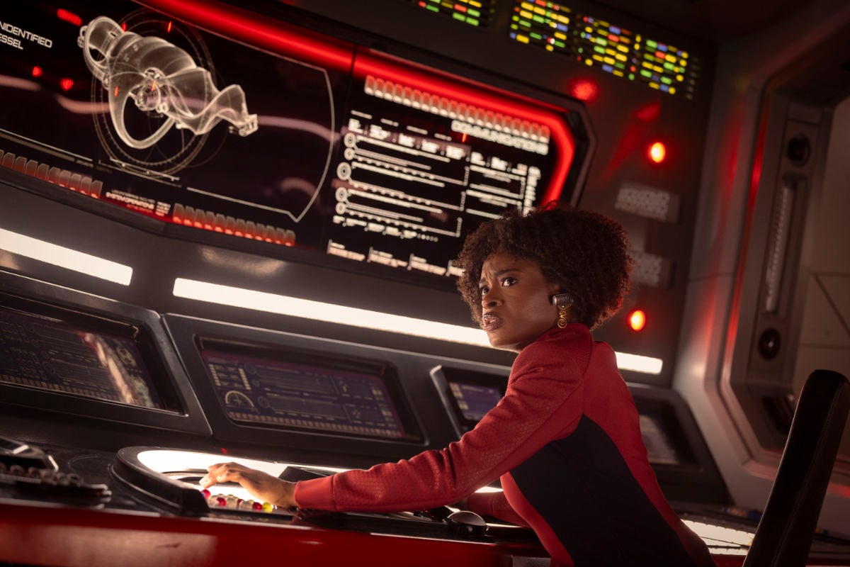 Celia Rose Gooding as Uhura