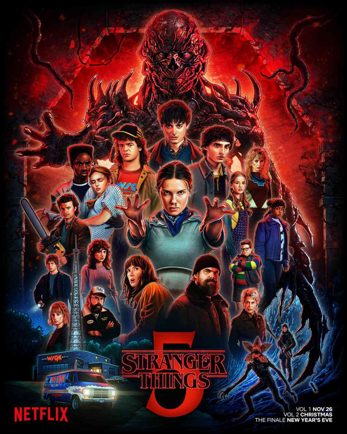 Stranger Things 5 art
