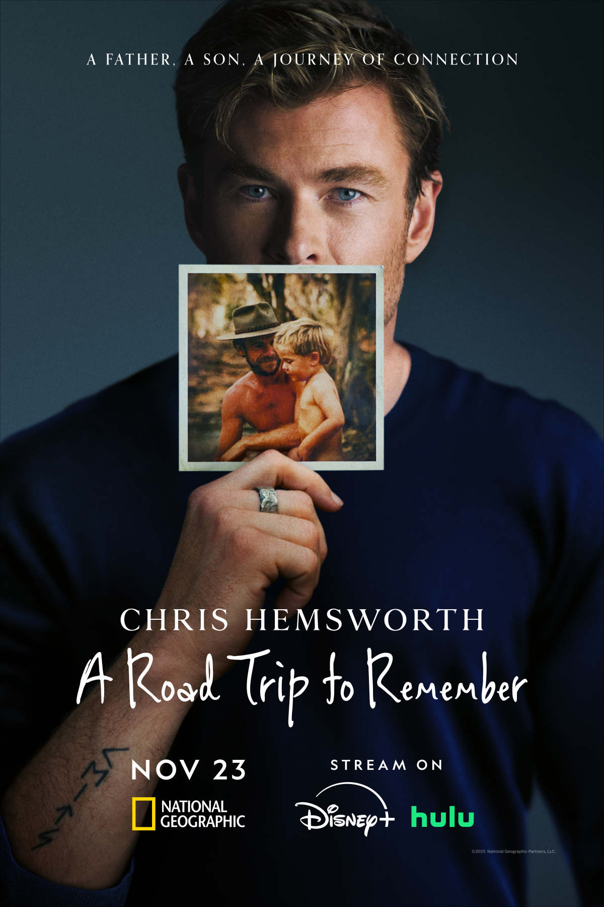 Chris Hemsworth: A Road Trip to Remember key art