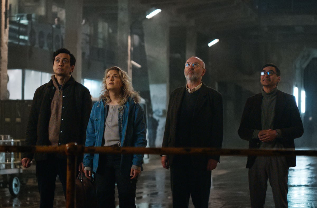 Kim Falck as Andreas Isaksen, Ine Marie Wilmann as Nora Tidemann, Jon Ketil Johnsen as Professor Møller and Duc Mai-The as Professor Wangel