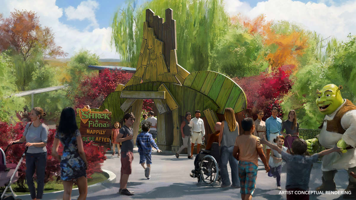 DreamWorks' Shrek's Swamp at Universal Kids Resort