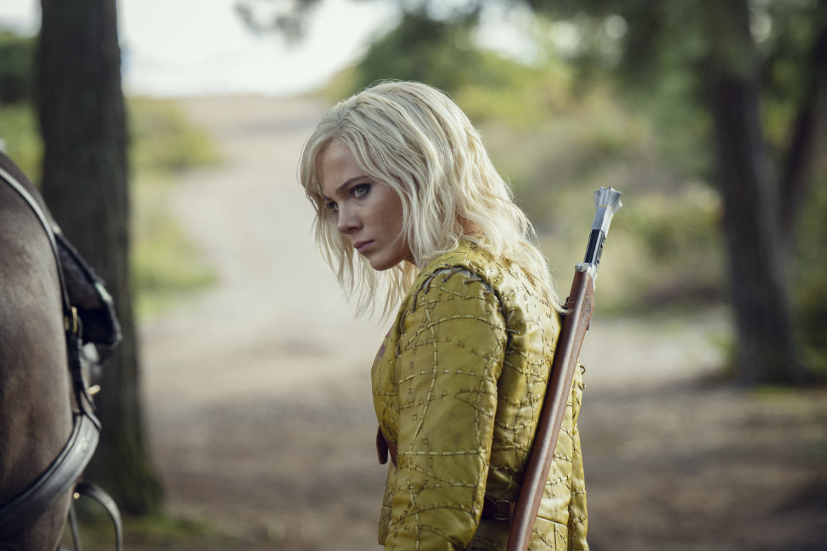 Freya Allan as Princess Cirilla of Cintra in The Witcher Season Four