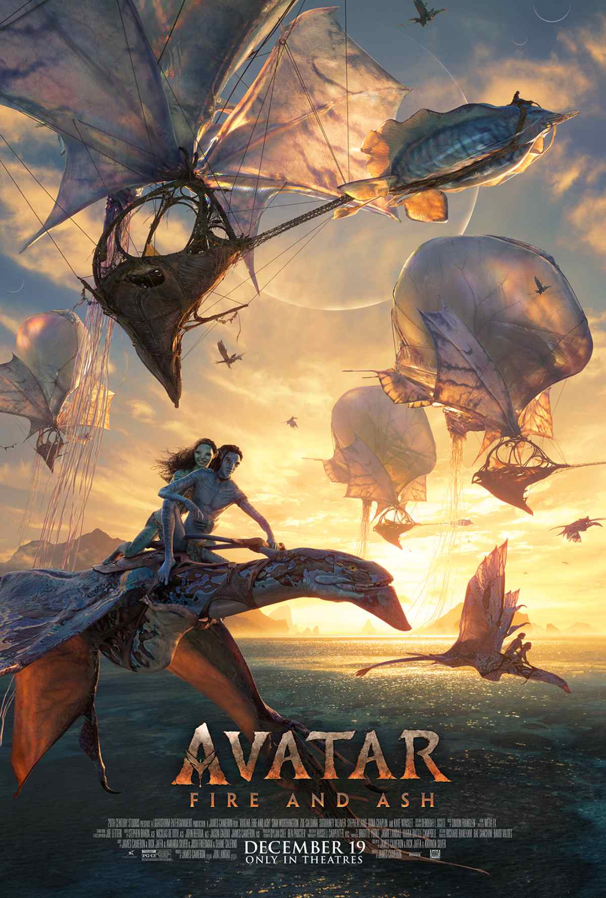 Avatar: Fire and Ash poster