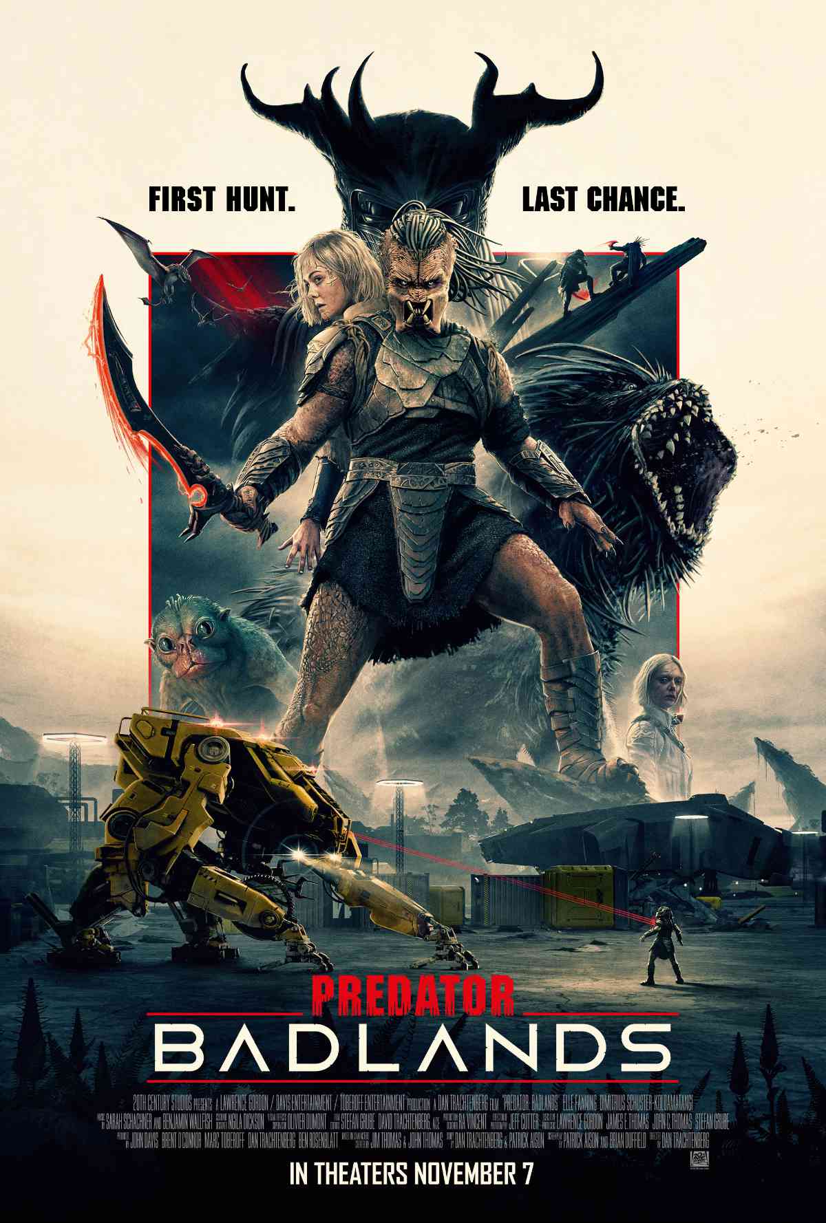 Predator: Badlands poster