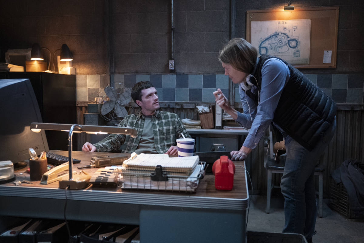 Josh Hutcherson and Director Emma Tammi