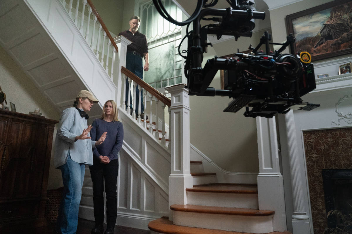 Director Emma Tammi, Elizabeth Lail and Matthew Lillard