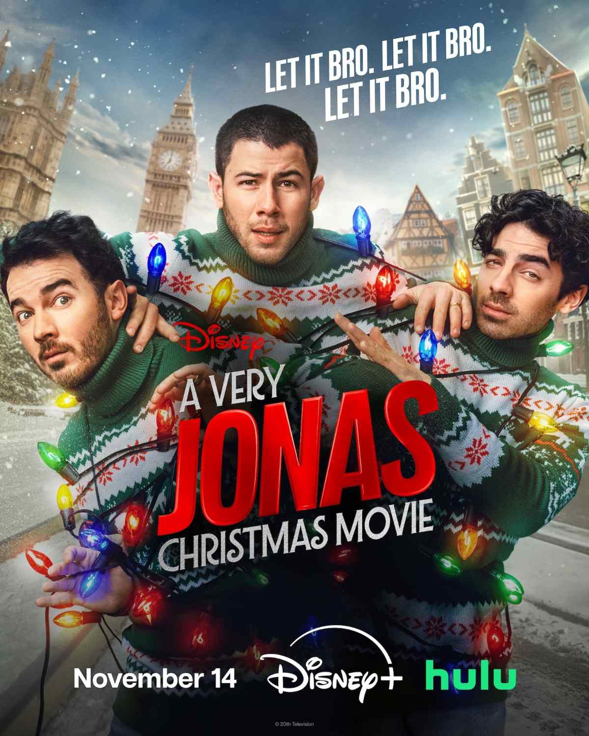 A Very Jonas Christmas Movie key art