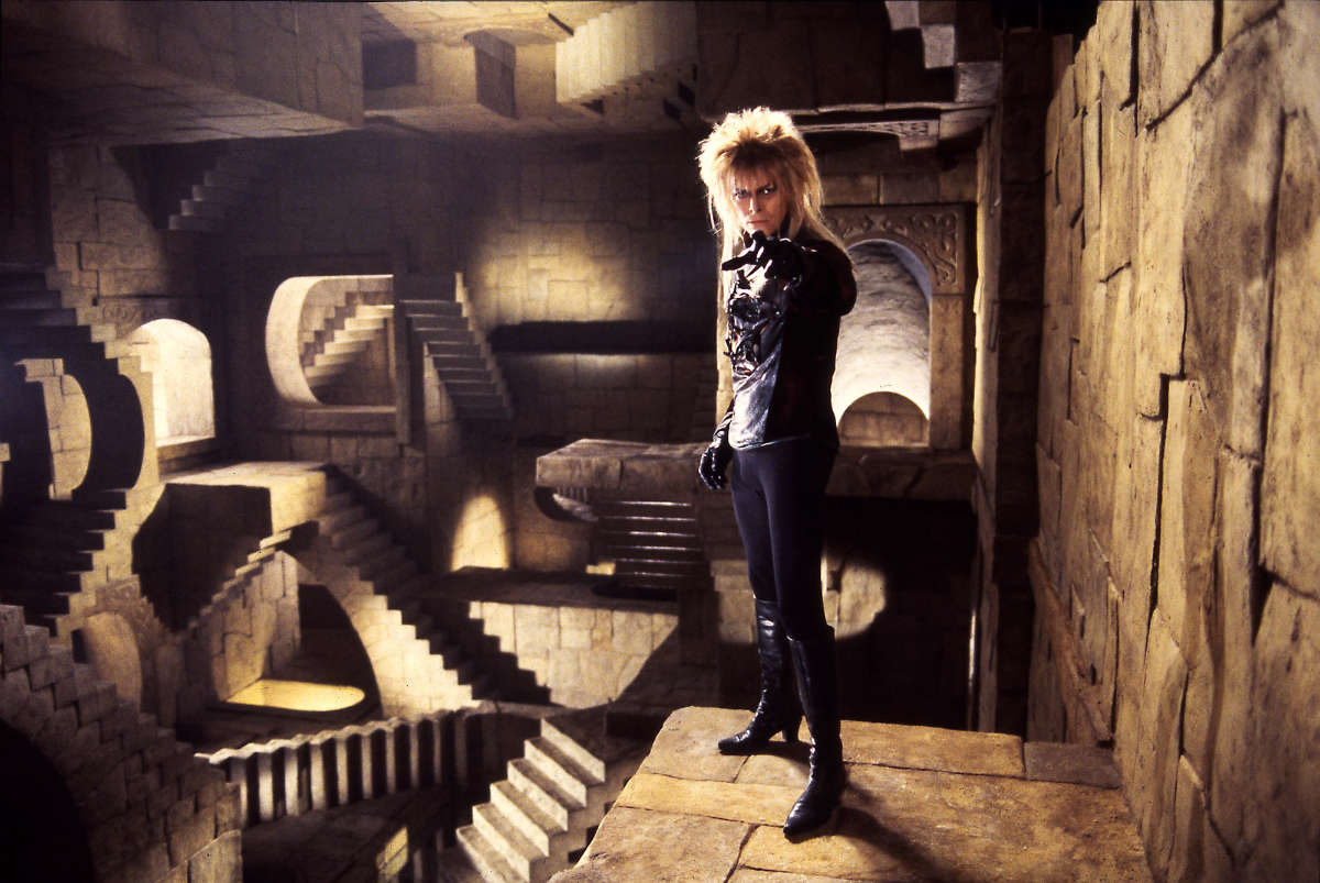 David Bowie as The Goblin King