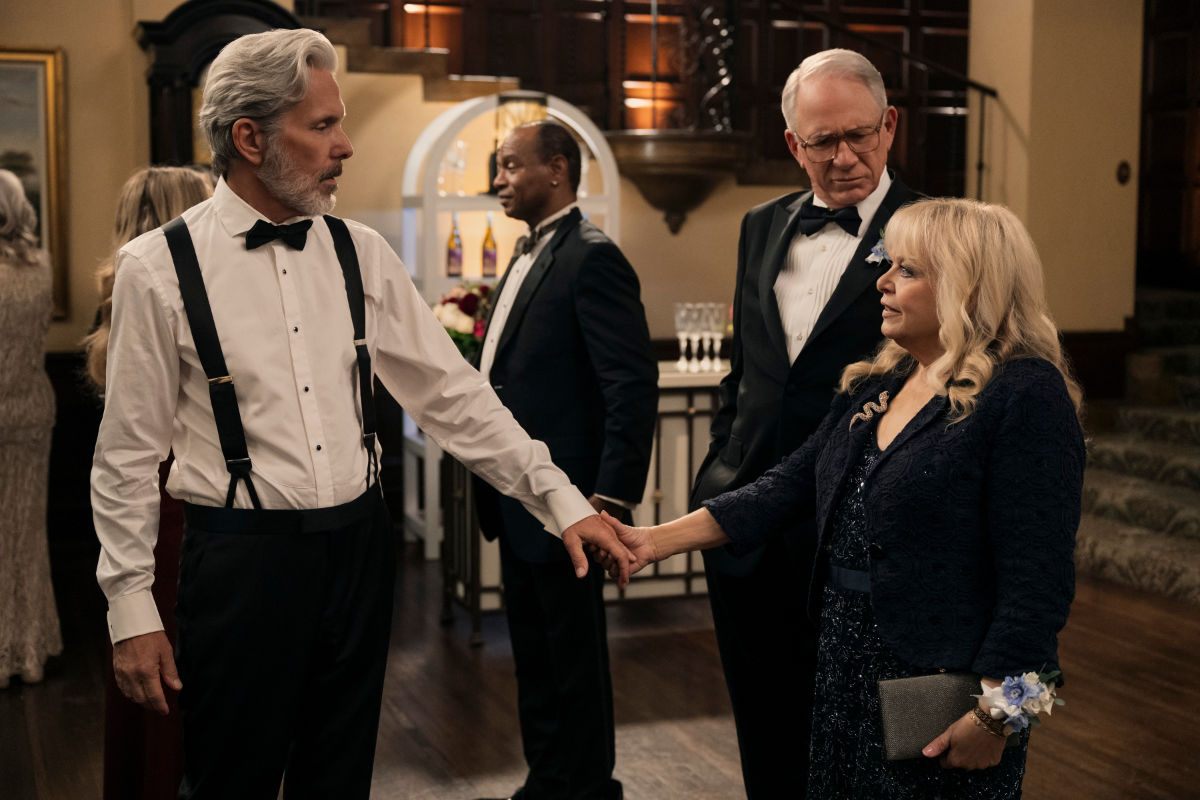 Gary Cole as Brad Vinick, John Getz as Elliott, Sally Struthers as Virginia