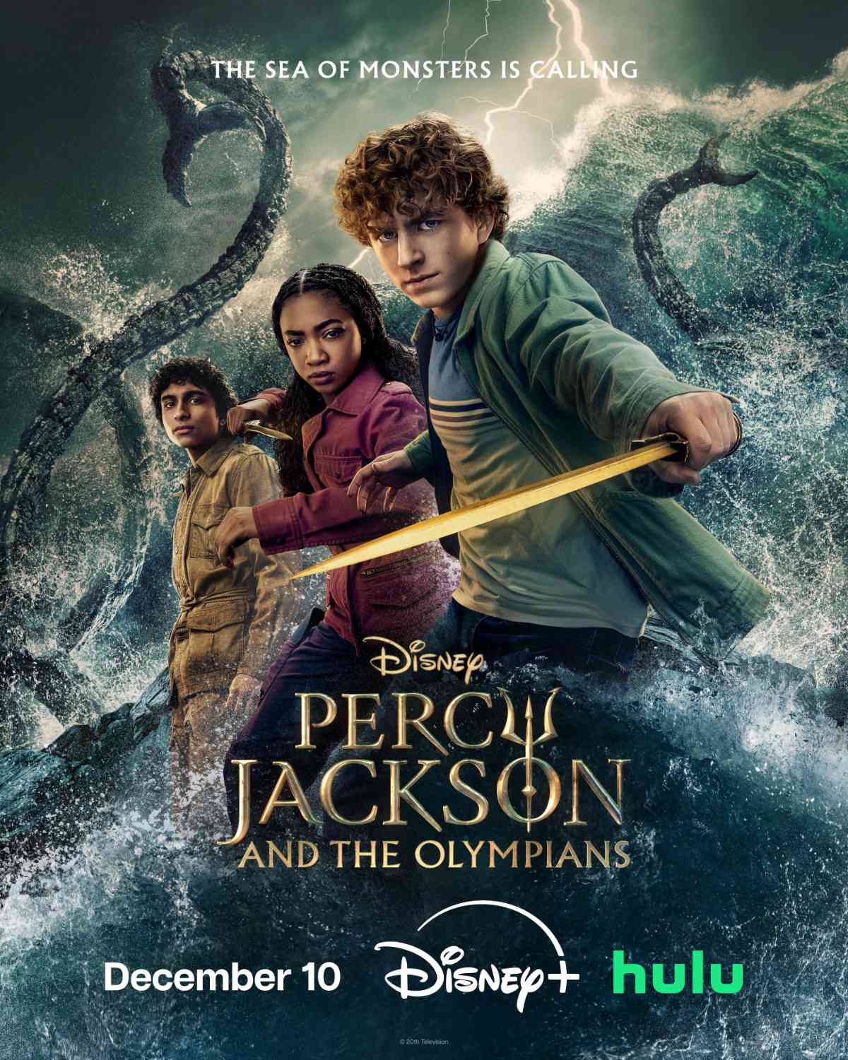 Percy Jackson and the Olympians Season 2 key art