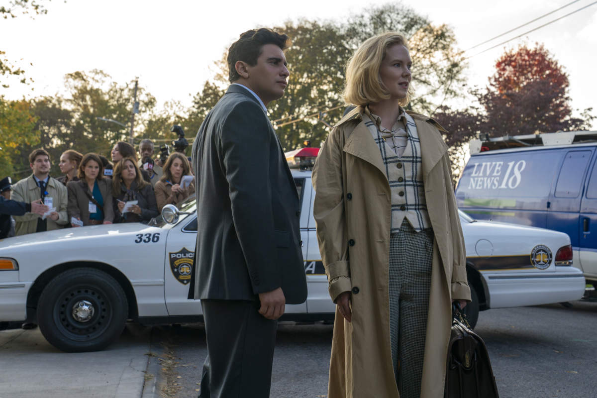 Young Pete Marino (Jake Cannavale), Young Kay Scarpetta  (Rosy McEwen)