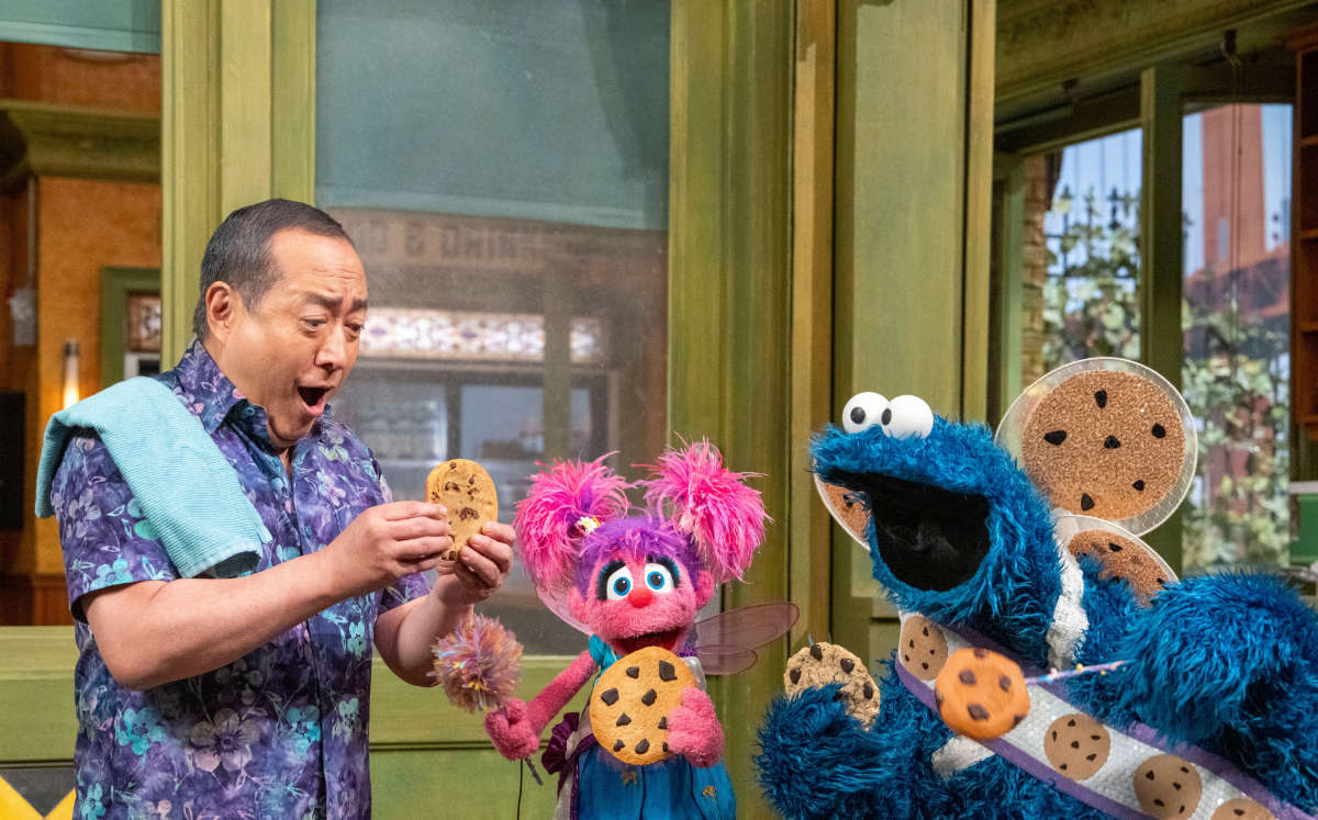 Alan Muraoka as Alan, Abby Cadabby and Cookie Monster
