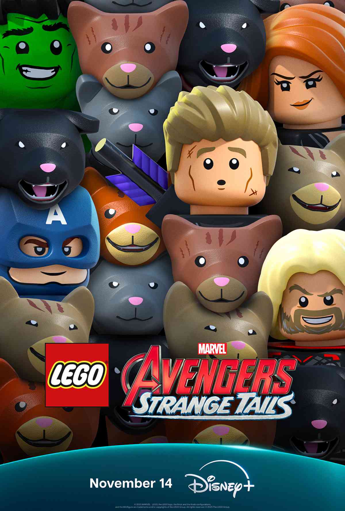 LEGO Marvel Avengers: Strange Tails key art