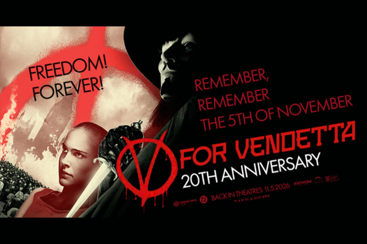 V for Vendetta to Return to Theaters for 20th Anniversary