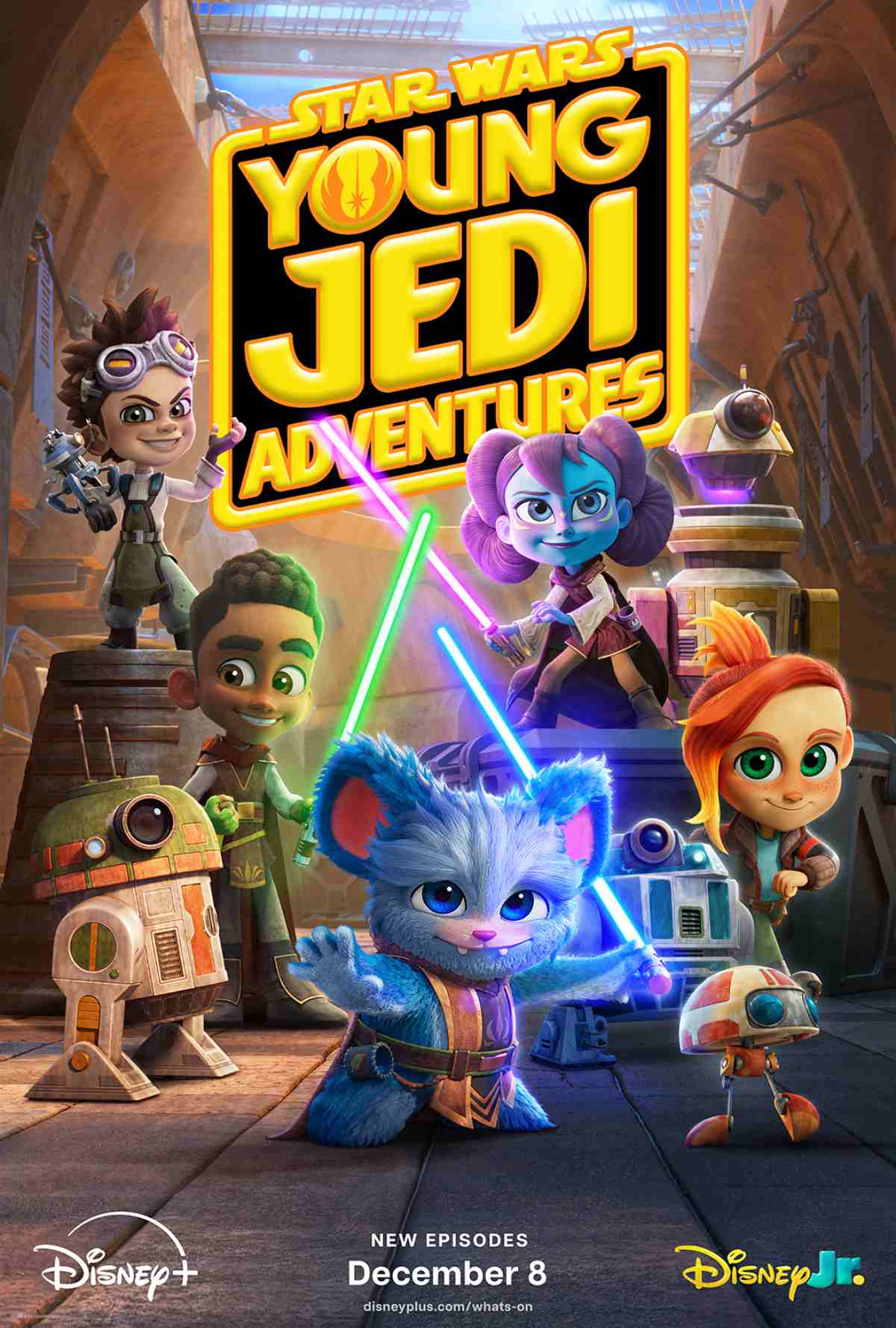 Star Wars: Young Jedi Adventures Season 3 key art