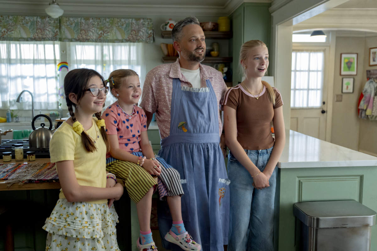 Birdie Borria, Charlotte Tucker, Nate Bargatze and Stella Fitzgerald