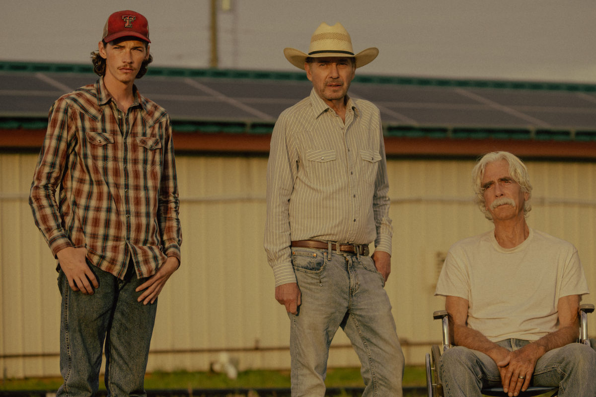 Jacob Lofland as Cooper Norris, Billy Bob Thornton as Tommy Norris and Sam Elliott as T.L. Norris