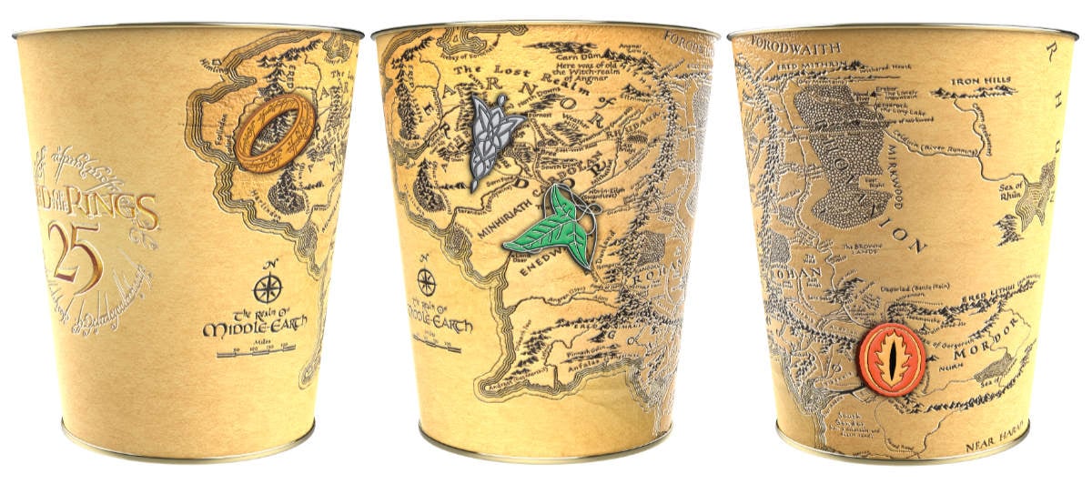 Collectible Map Tin complete with a Quest Magnet Set