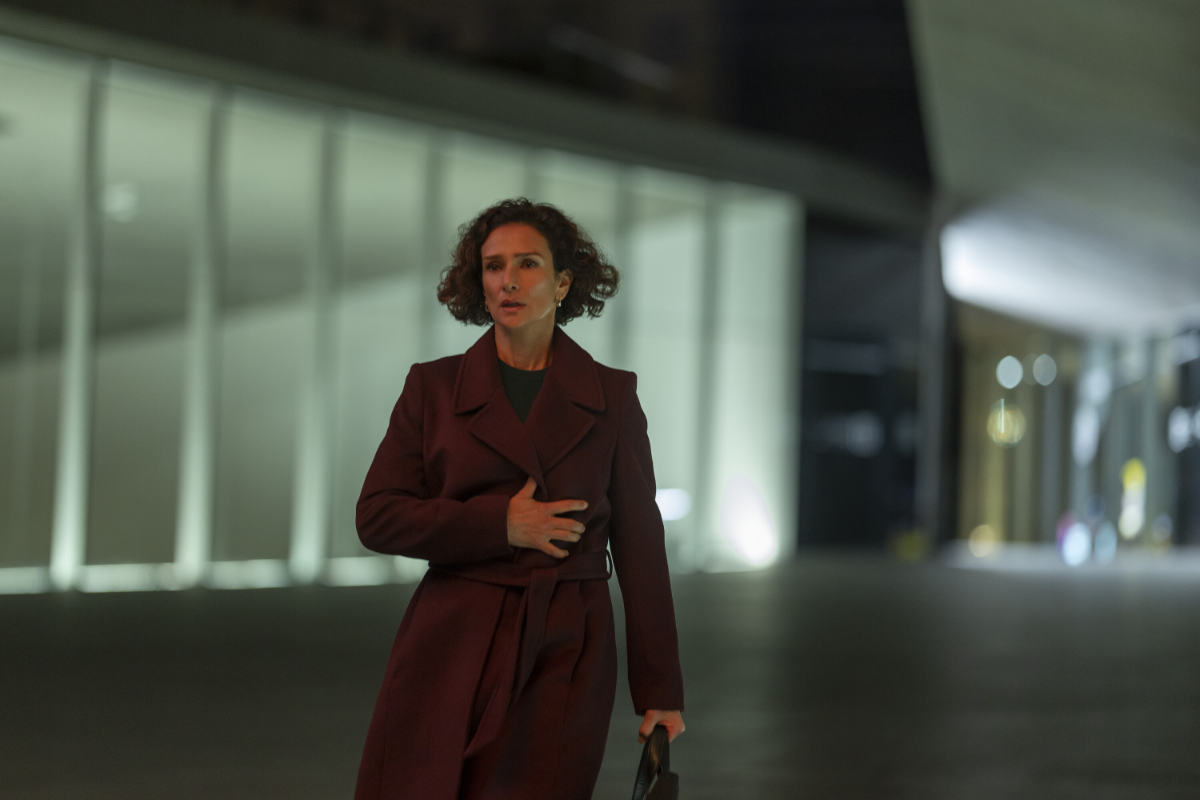 Indira Varma as Mayra in The Night Manager