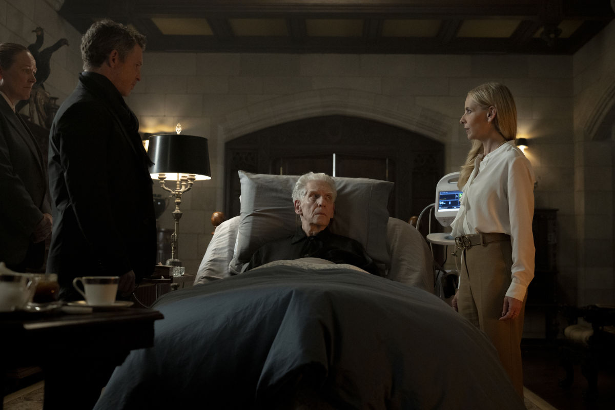 Kara Wooten, Shawn Hatosy, David Cronenberg, and Sarah Michelle Gellar 