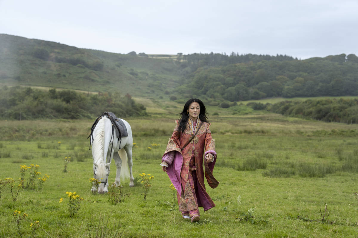 Zine Tseng in Young Sherlock