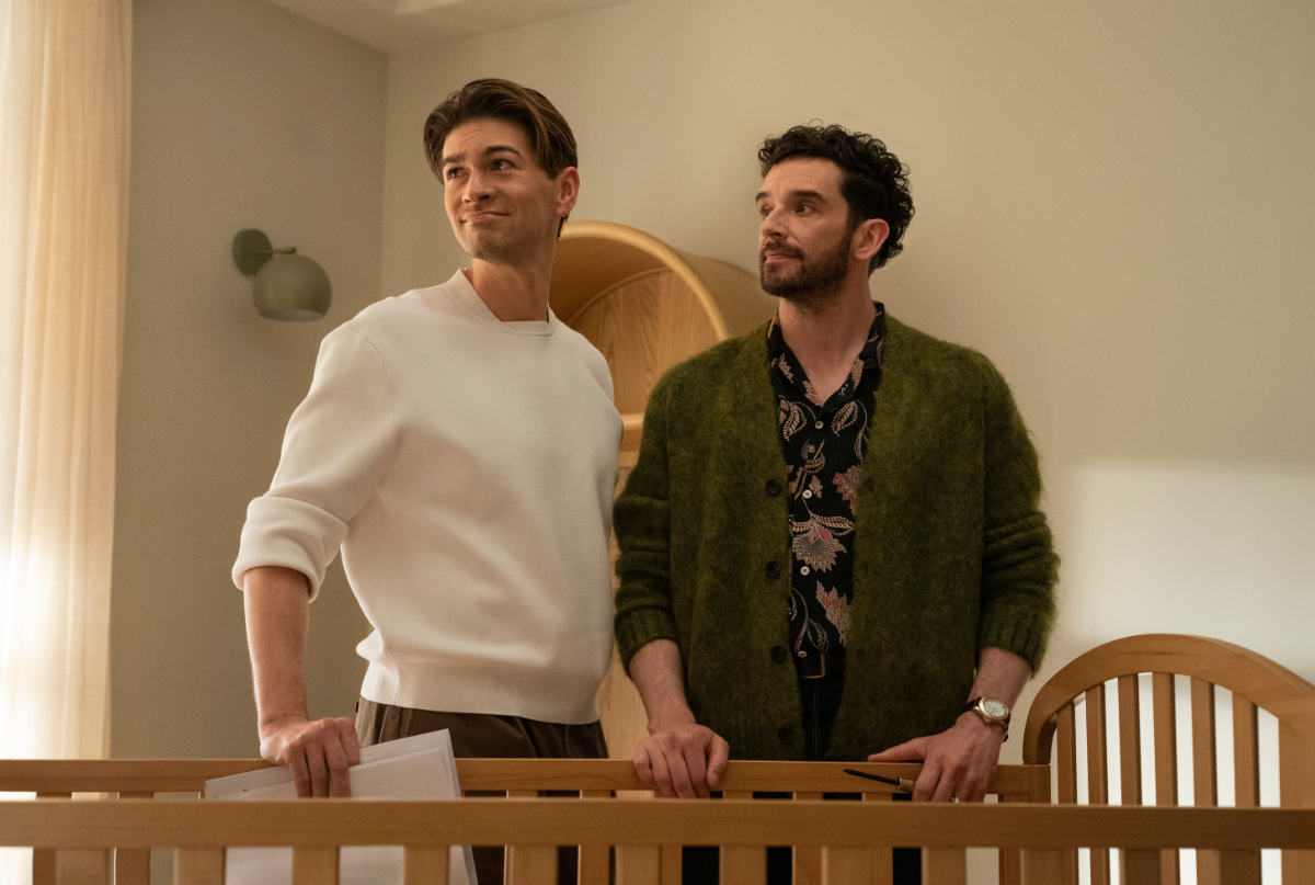 Devin Kawaoka and Michael Urie